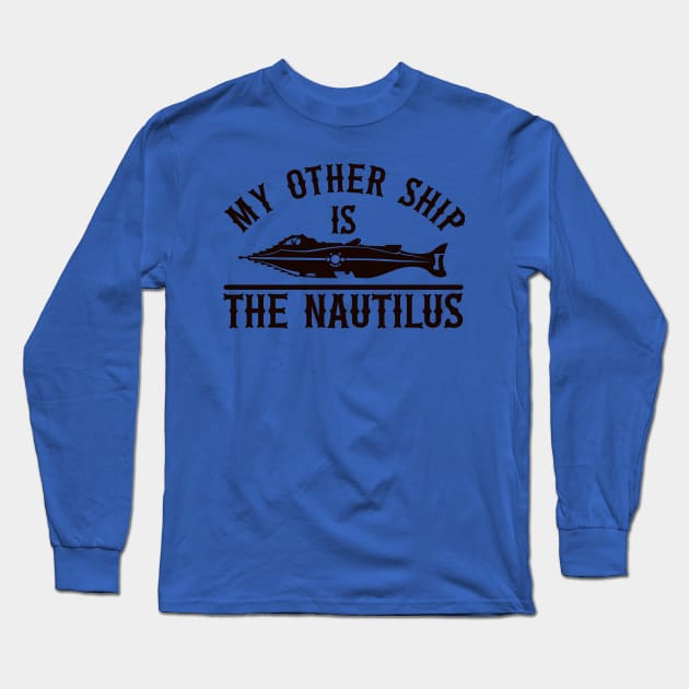 Other Nautilus Black Long Sleeve T-Shirt by nickbeta